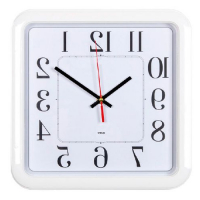 БЮРОКРАТ Настенные часы WallC-S79P Настенные часы Бюрократ WallC-S79P, аналоговые, белый превью